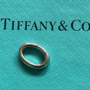 Tiffany & Co. Silver Oval Link Charm
